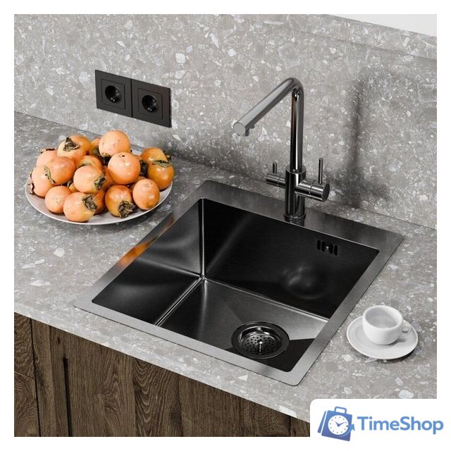 Кухонная мойка Floracio Steel F.4651.GM - Изображение №2 — Интернет-магазин Time-Shop