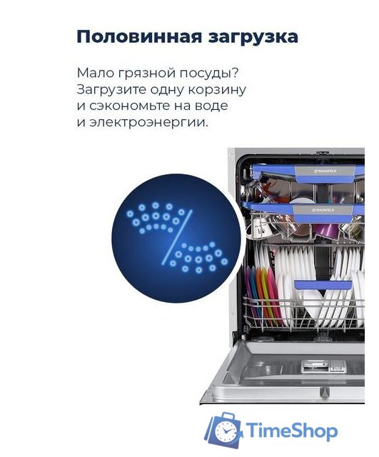 Встраиваемая посудомоечная машина MAUNFELD MLP 12B - Изображение №22 — Интернет-магазин Time-Shop