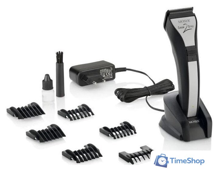 Машинка для стрижки волос Moser Chrom2Style 1877-0050 - Изображение №4 — Интернет-магазин Time-Shop