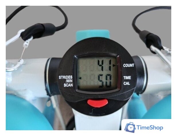 Классический степпер Atlas Sport AS-504 (белый/голубой) - Изображение №5 — Интернет-магазин Time-Shop