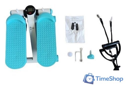 Классический степпер Atlas Sport AS-504 (белый/голубой) - Изображение №4 — Интернет-магазин Time-Shop