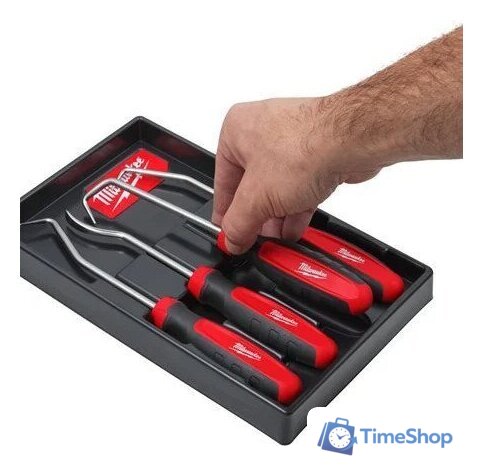Крючок Milwaukee 4932480568 (4 шт) - Изображение №3 — Интернет-магазин Time-Shop