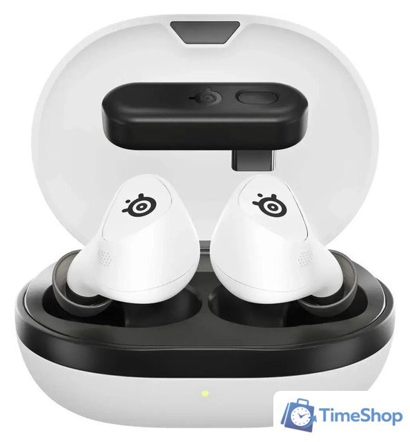 Наушники SteelSeries Arctis GameBuds (для PlayStation, белый) - Изображение №1 — Интернет-магазин Time-Shop