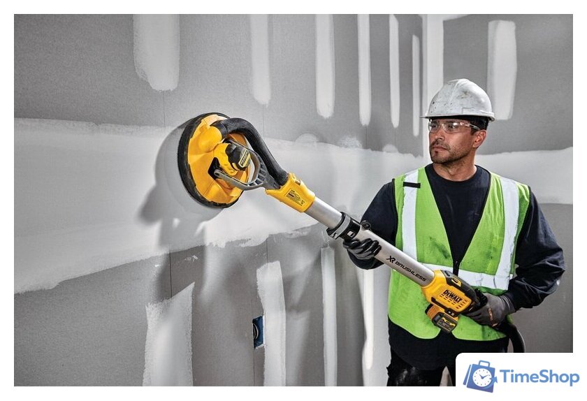 Шлифмашина для стен и потолков DeWalt DCE800T2 (с 2-мя АКБ) - Изображение №9 — Интернет-магазин Time-Shop