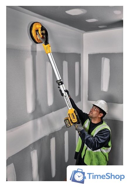 Шлифмашина для стен и потолков DeWalt DCE800T2 (с 2-мя АКБ) - Изображение №12 — Интернет-магазин Time-Shop
