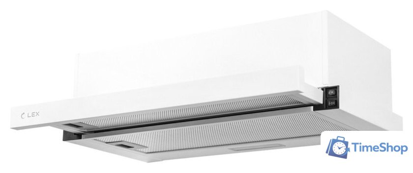 Кухонная вытяжка LEX Hide 500 (белый) - Изображение №1 — Интернет-магазин Time-Shop