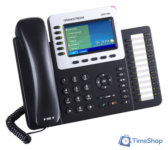 IP-телефон Grandstream GXP2160 - Изображение №3 — Интернет-магазин Time-Shop