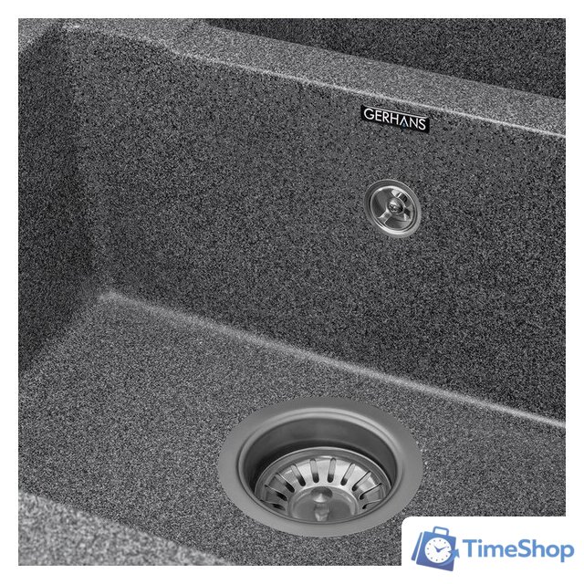 Кухонная мойка Gerhans C01 (графит) - Изображение №4 — Интернет-магазин Time-Shop