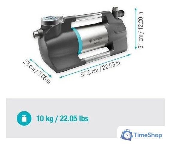 Садовый насос Gardena 5600 Silent+ 9057-20 - Изображение №4 — Интернет-магазин Time-Shop
