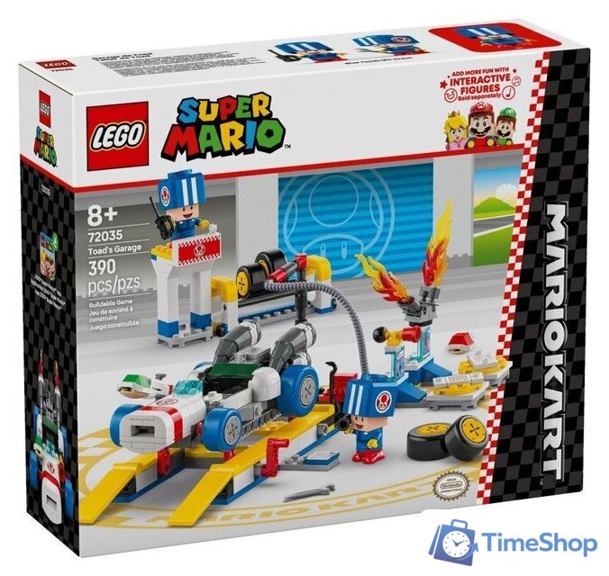 Конструктор LEGO Mario Kart – Гараж Тоада 72035 - Изображение №1 — Интернет-магазин Time-Shop