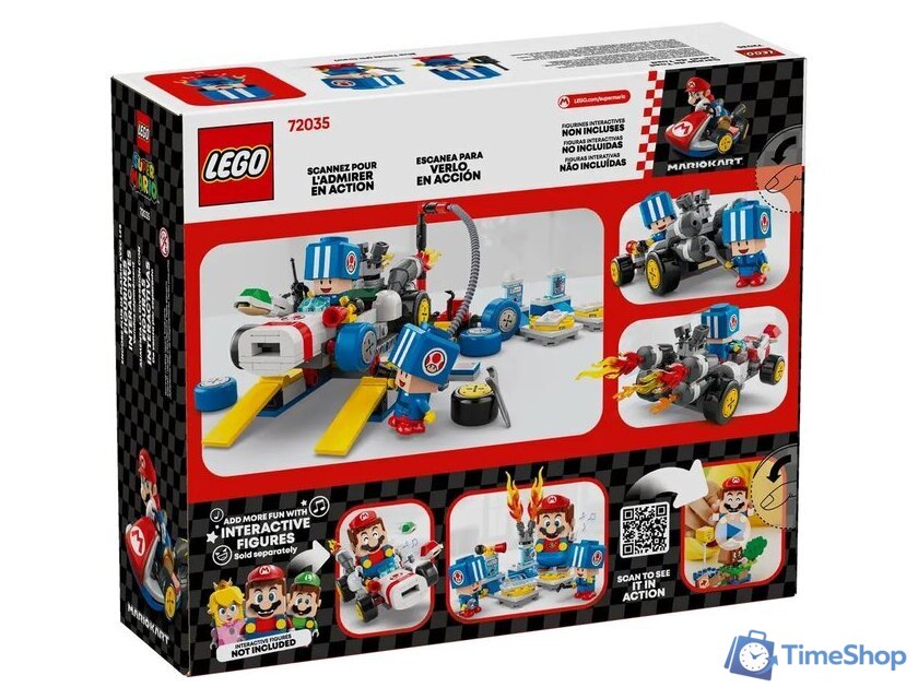 Конструктор LEGO Mario Kart – Гараж Тоада 72035 - Изображение №2 — Интернет-магазин Time-Shop