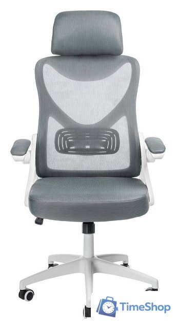 Офисное кресло Mio Tesoro Молизе AF-C4219 (серый) - Изображение №3 — Интернет-магазин Time-Shop