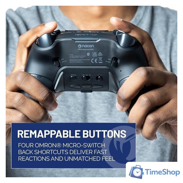 Геймпад Nacon Revolution 5 Pro (черный) - Изображение №8 — Интернет-магазин Time-Shop