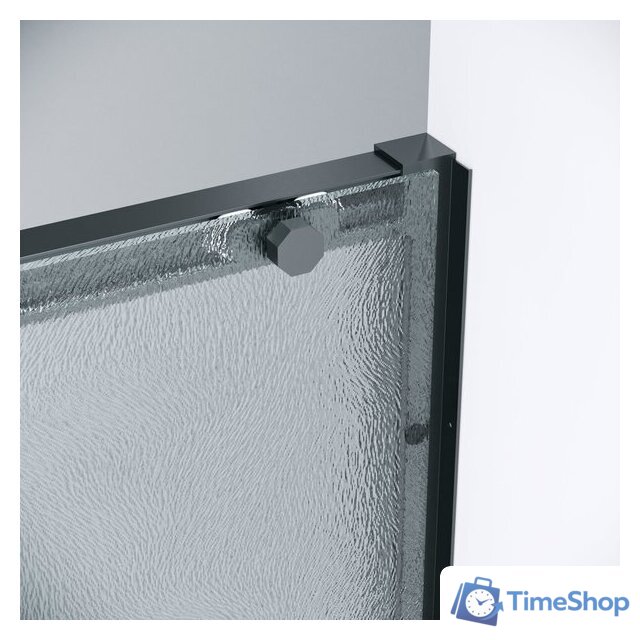 Душевая дверь Grossman Style 130x195 100.K33.05.130.21.02 (черный матовый/стекло шиншилла) - Изображение №6 — Интернет-магазин Time-Shop