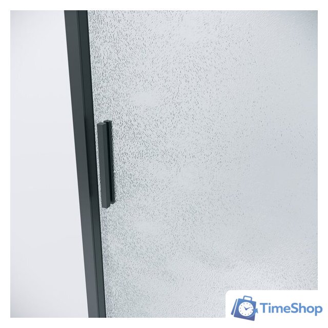 Душевая дверь Grossman Style 130x195 100.K33.05.130.21.02 (черный матовый/стекло шиншилла) - Изображение №4 — Интернет-магазин Time-Shop