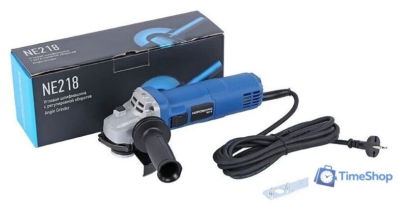 Угловая шлифмашина Nordberg NE218 - Изображение №8 — Интернет-магазин Time-Shop