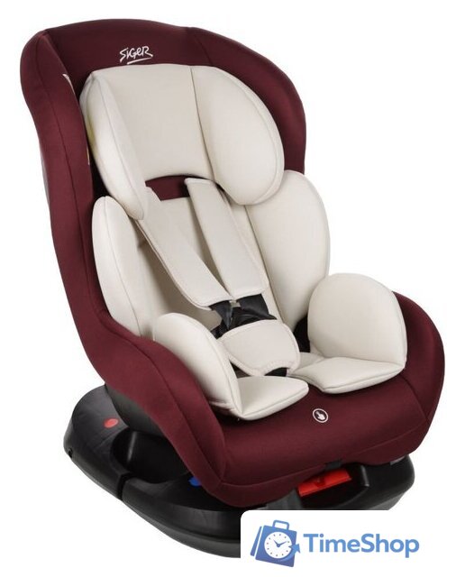 Детское автокресло Siger Наутилус Lux KRES4013 (бархатный гранат) - Изображение №1 — Интернет-магазин Time-Shop