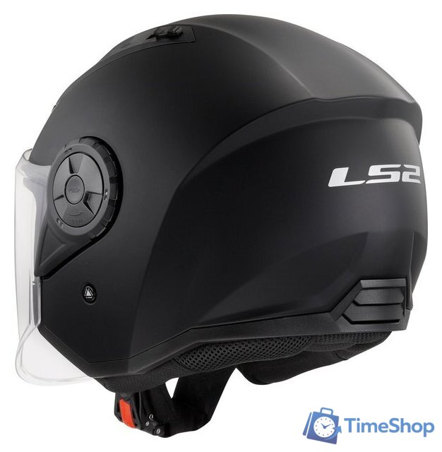 Мотошлем LS2 OF616 Airflow 2 Solid (XS, черный матовый) - Изображение №7 — Интернет-магазин Time-Shop