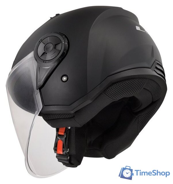 Мотошлем LS2 OF616 Airflow 2 Solid (XS, черный матовый) - Изображение №8 — Интернет-магазин Time-Shop