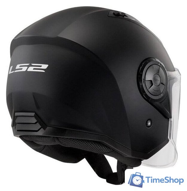 Мотошлем LS2 OF616 Airflow 2 Solid (XS, черный матовый) - Изображение №11 — Интернет-магазин Time-Shop