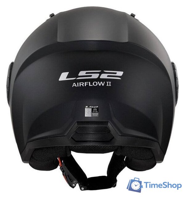 Мотошлем LS2 OF616 Airflow 2 Solid (XS, черный матовый) - Изображение №12 — Интернет-магазин Time-Shop