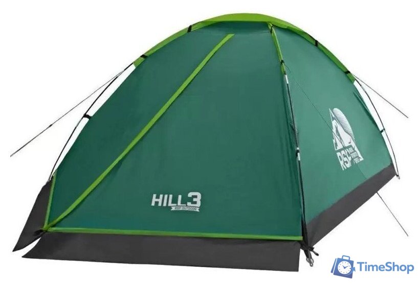 Треккинговая палатка RSP Outdoors Hill 3 (светло-зеленый) - Изображение №5 — Интернет-магазин Time-Shop