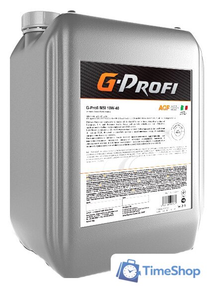 Моторное масло G-Energy G-Profi MSI 10W-40 20л - Изображение №1 — Интернет-магазин Time-Shop