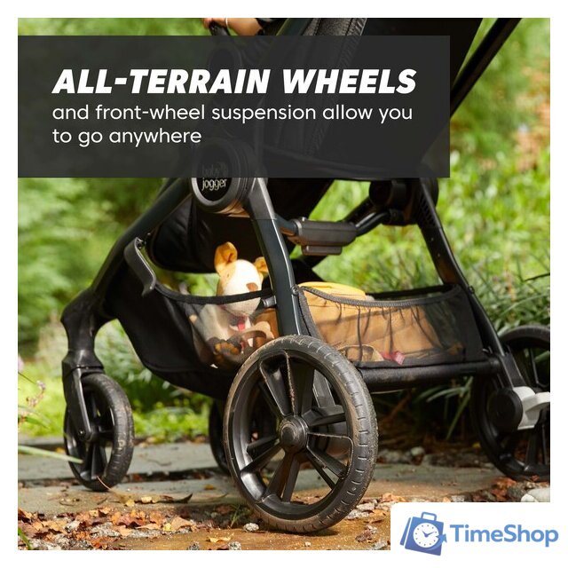 Универсальная коляска Baby Jogger City Sights (deep teal) - Изображение №3 — Интернет-магазин Time-Shop