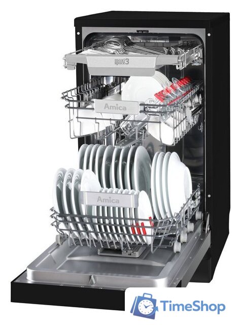 Отдельностоящая посудомоечная машина Amica MDFM46B10EOiB - Изображение №9 — Интернет-магазин Time-Shop