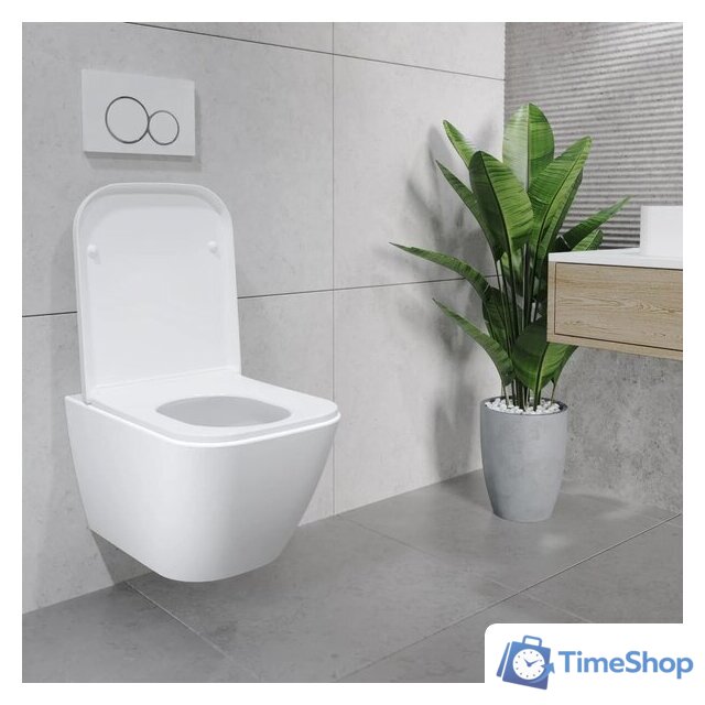 Унитаз подвесной Lauter Nuremberg 21811 + Breez 21GN7071CH - Изображение №16 — Интернет-магазин Time-Shop