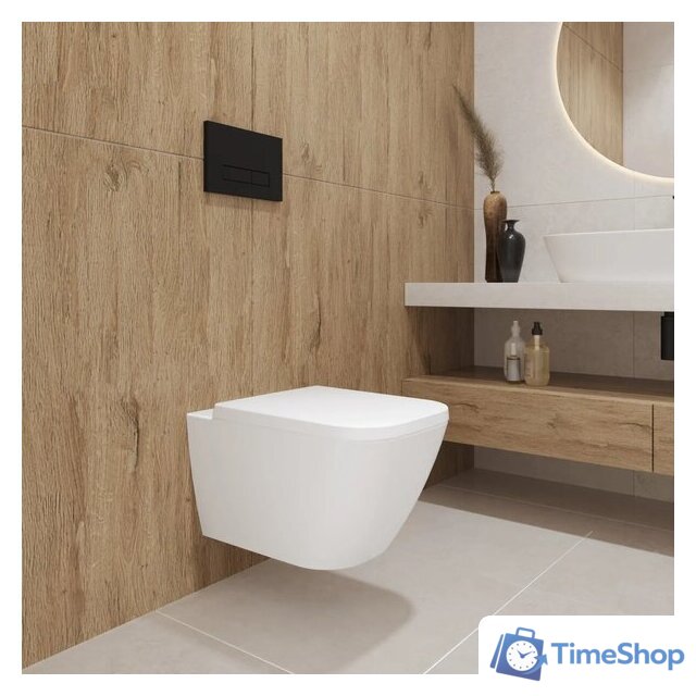 Унитаз подвесной Lauter Nuremberg 21811 + Breez 21GN7071CH - Изображение №24 — Интернет-магазин Time-Shop