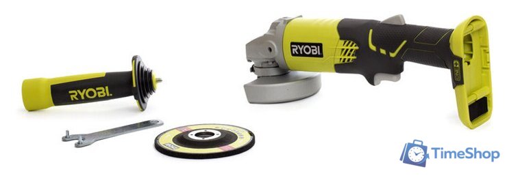 Угловая шлифмашина Ryobi R18AG-0 (без АКБ) - Изображение №29 — Интернет-магазин Time-Shop