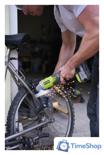 Угловая шлифмашина Ryobi R18AG-0 (без АКБ) - Изображение №14 — Интернет-магазин Time-Shop