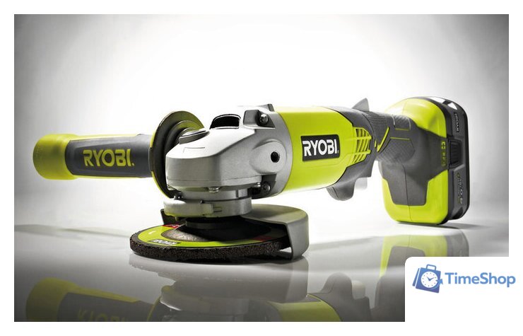 Угловая шлифмашина Ryobi R18AG-0 (без АКБ) - Изображение №2 — Интернет-магазин Time-Shop