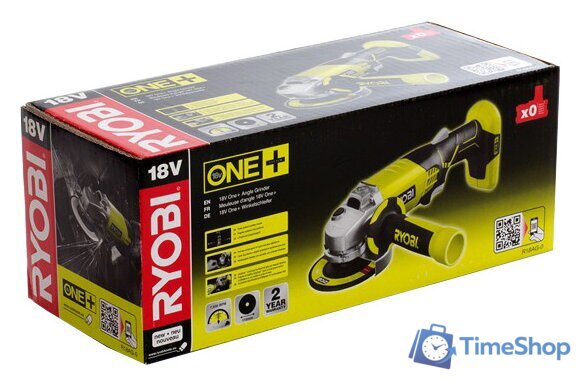 Угловая шлифмашина Ryobi R18AG-0 (без АКБ) - Изображение №31 — Интернет-магазин Time-Shop