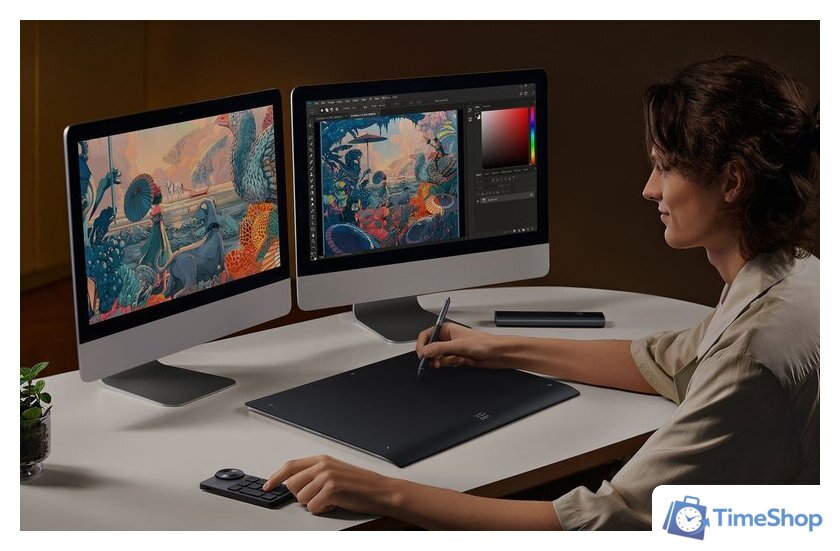 Графический планшет XP-Pen Deco Pro XLW (2-е поколение) - Изображение №5 — Интернет-магазин Time-Shop