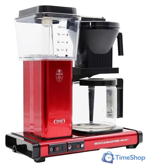 Капельная кофеварка Technivorm Moccamaster KBG741 Select (красный металлик) - Изображение №2 — Интернет-магазин Time-Shop