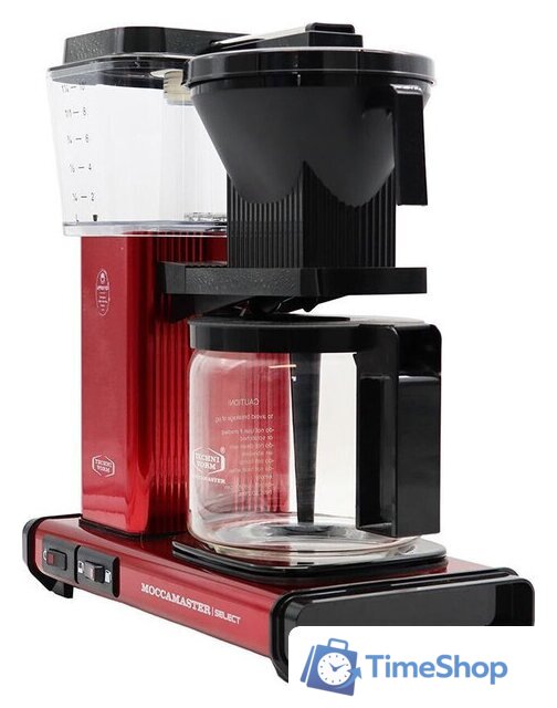 Капельная кофеварка Technivorm Moccamaster KBG741 Select (красный металлик) - Изображение №3 — Интернет-магазин Time-Shop