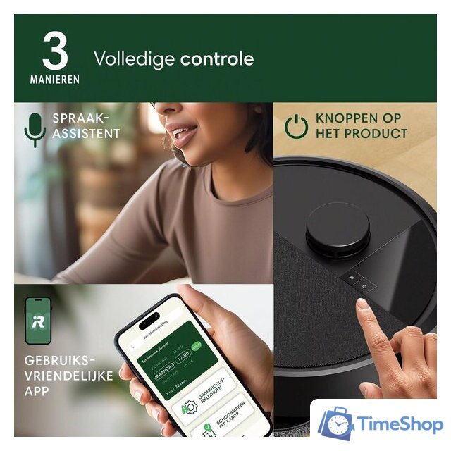 Робот-пылесос iRobot Roomba Plus 405 Combo Robot + AutoWash Dock (черный) - Изображение №7 — Интернет-магазин Time-Shop