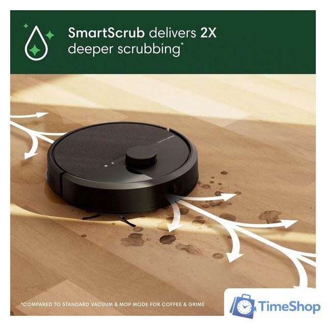 Робот-пылесос iRobot Roomba Plus 405 Combo Robot + AutoWash Dock (черный) - Изображение №2 — Интернет-магазин Time-Shop