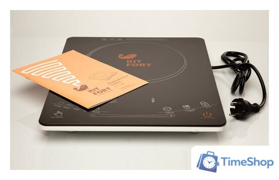 Настольная плита Kitfort KT-106 - Изображение №7 — Интернет-магазин Time-Shop