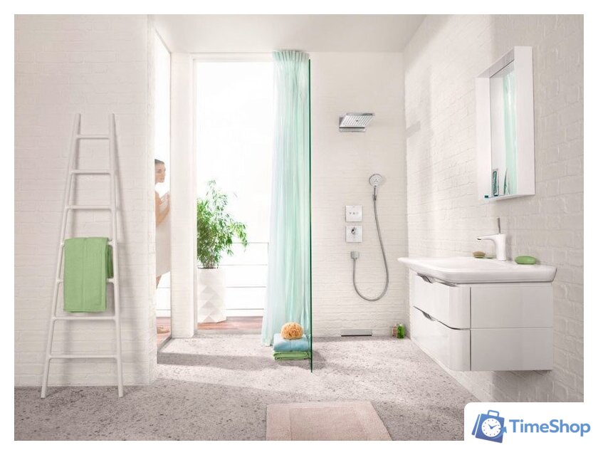 Шланговое подключение Hansgrohe FixFit Square 26455990 (золотистый) - Изображение №4 — Интернет-магазин Time-Shop