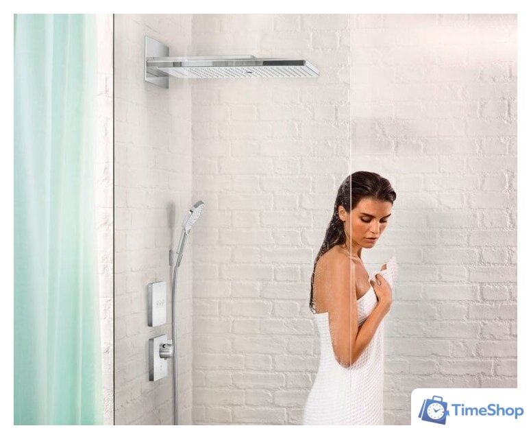 Шланговое подключение Hansgrohe FixFit Square 26455990 (золотистый) - Изображение №3 — Интернет-магазин Time-Shop