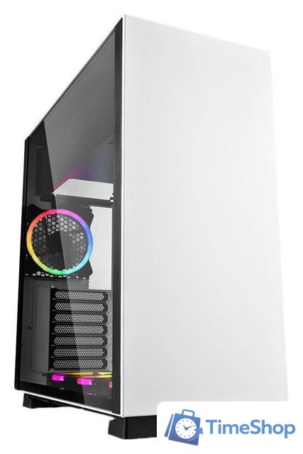 Корпус Sharkoon Pure Steel RGB (белый) - Изображение №1 — Интернет-магазин Time-Shop
