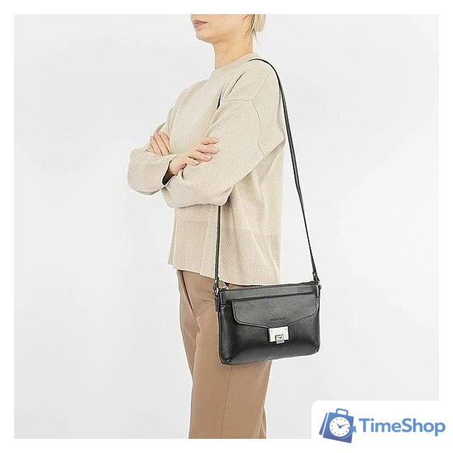 Женская сумка Francesco Molinary 513-16512-060-BLK (черный) - Изображение №6 — Интернет-магазин Time-Shop