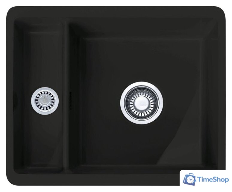 Кухонная мойка Franke Kubus KBK 160-38-12 126.0442.602 (матовый антрацит) - Изображение №1 — Интернет-магазин Time-Shop