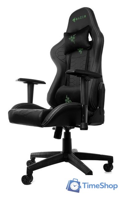 Игровое (геймерское) кресло Jiqiao Razer G3037A-BP (черный) - Изображение №2 — Интернет-магазин Time-Shop