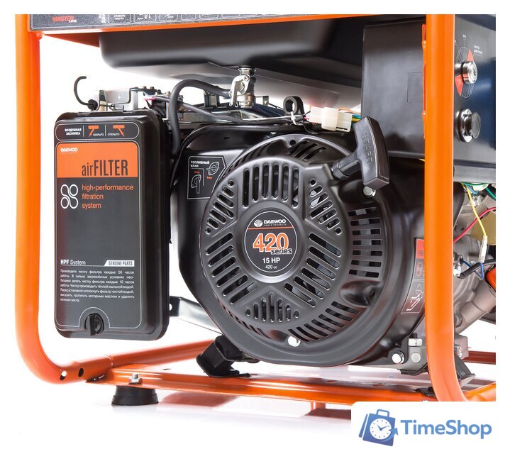 Бензиновый генератор Daewoo Power GDA 7500DPE-3 - Изображение №9 — Интернет-магазин Time-Shop