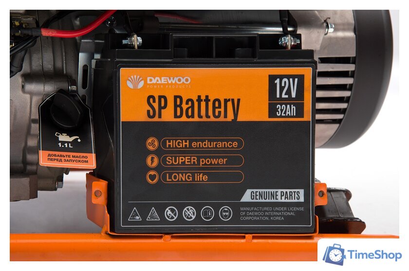 Бензиновый генератор Daewoo Power GDA 7500DPE-3 - Изображение №5 — Интернет-магазин Time-Shop
