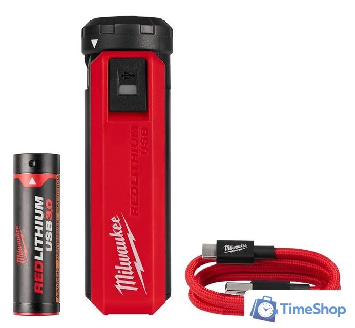 Внешний аккумулятор Milwaukee L4 PPS 3000mAh 4932493335 (красный) - Изображение №1 — Интернет-магазин Time-Shop